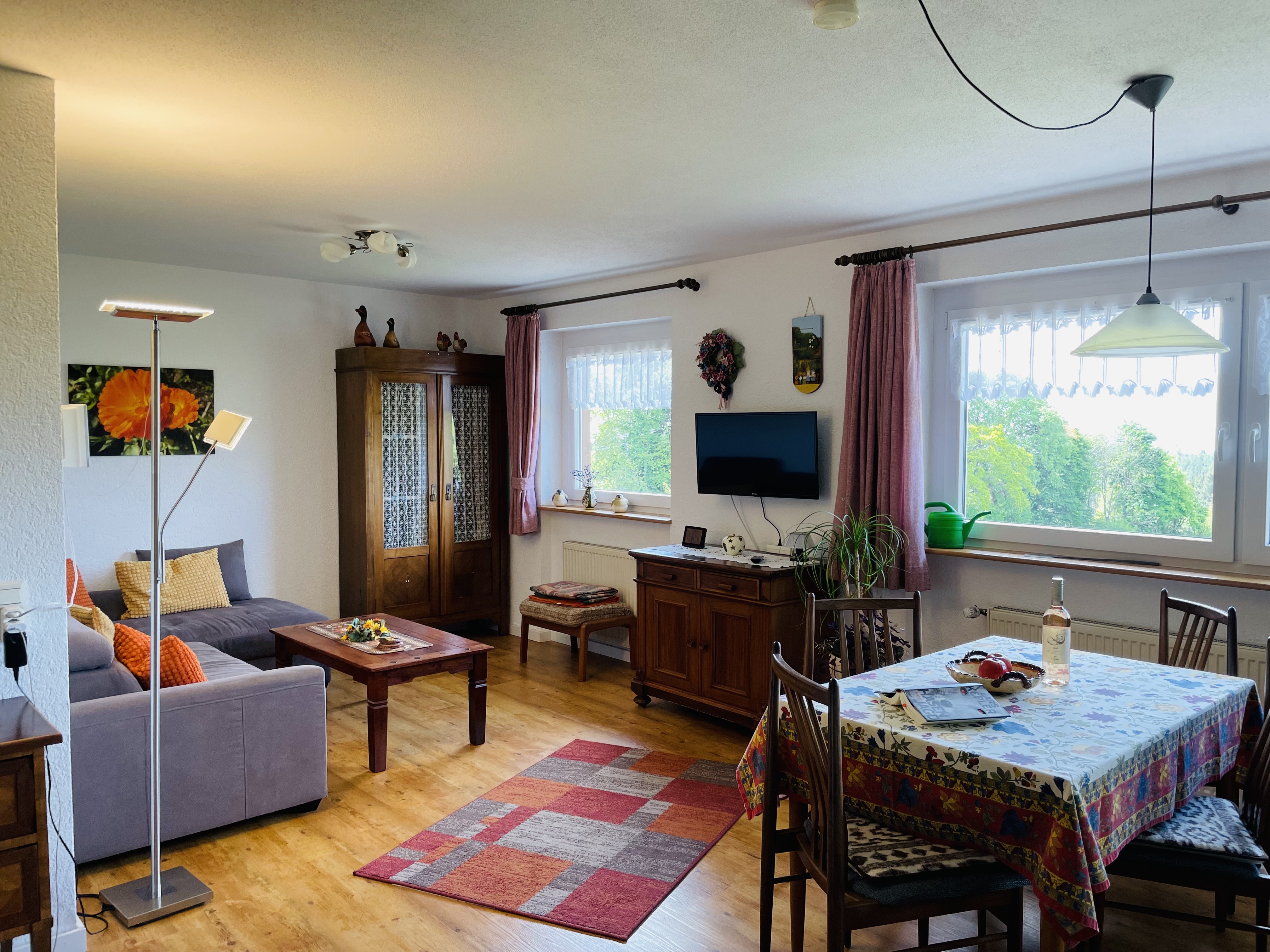 Esszimmer, Wohnzimmer, Wohnraum, gewöhnlich